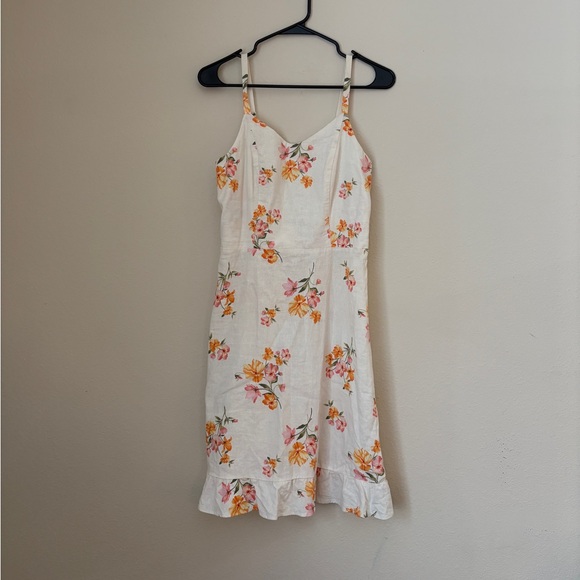 Old Navy Dresses & Skirts - Floral linen blend dress S